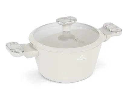 Katls SAHARA MARBLE, ar vāku, alumīnijs, 2.6l, D20cm, 1gab