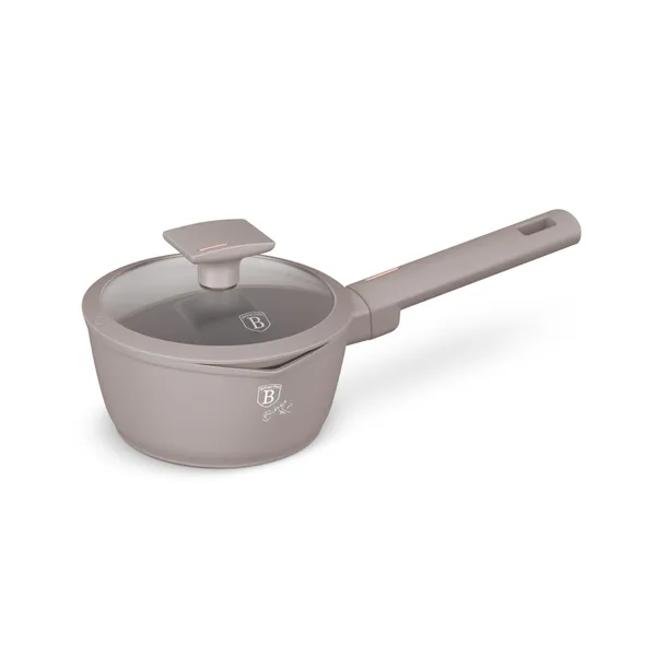 Katls TAUPE ar vāku, alumīnijs, 1.2l, D16cm, 1gab