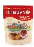 Kausēts kūpināts siers RAMBYNO Snack ar šķiņķi 75g