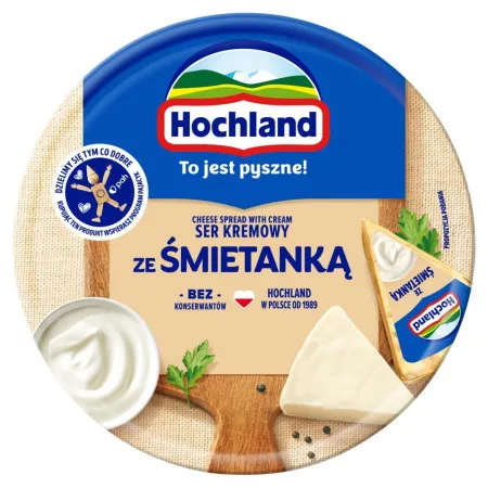 Kausētais siers HOCHLAND klassik, 180g