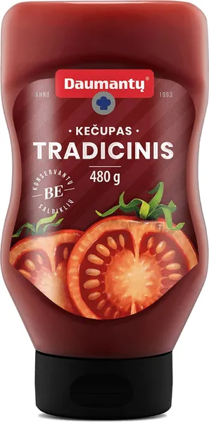 Kečups DAUMANTŲ Traditional, 480g