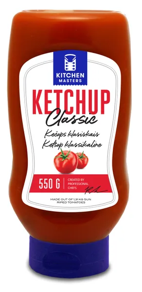 Kečups klasiskais Kitchen Master 550g