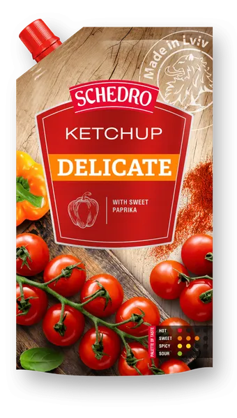 Kečups SCHEDRO Delicate, 250g