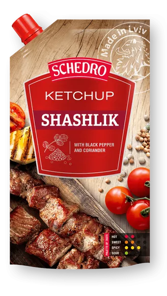 Kečups SCHEDRO Shashlik, 250g
