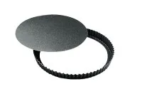 Keksa forma ar noņem.pamatni,  D28cm, H 2,5cm