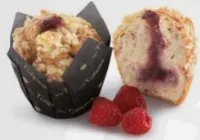 Kēkss ar aveņu un siera kūkas garšas pildījumu, 110g saldēts