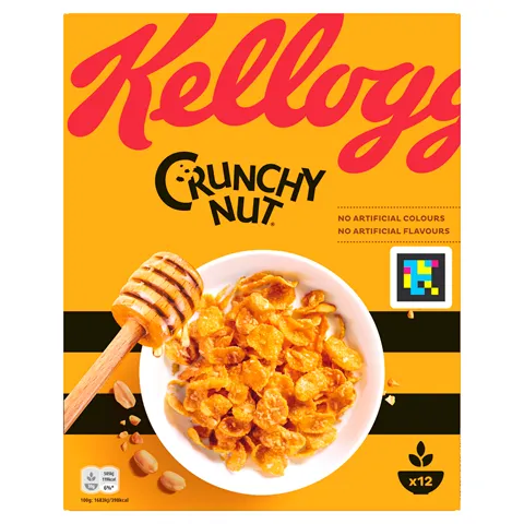 Kellogg's Brokastu pārslas CRUNCHY NUT 375g