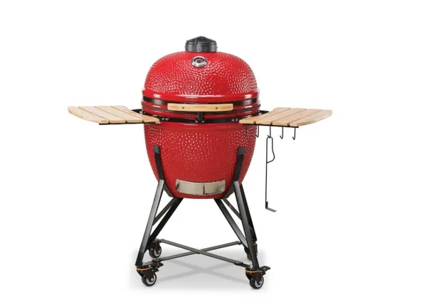Keramikas grils KAMADO BONO Grande 23" 59cm, sarkans