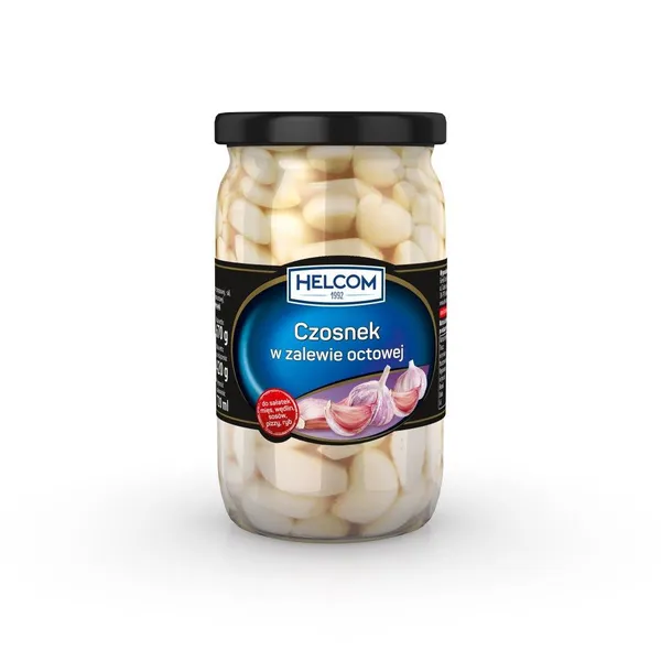 Ķiploki etiķī HELCOM, 670g/420g