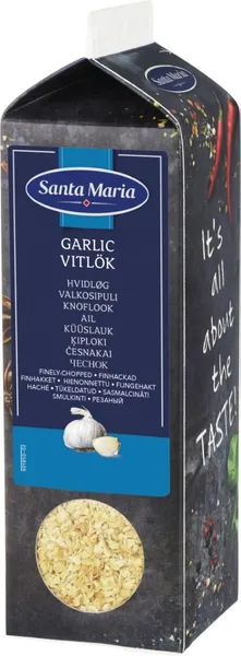 Ķiploki, granulēti, 560g, Santa Maria, Tetrapaka