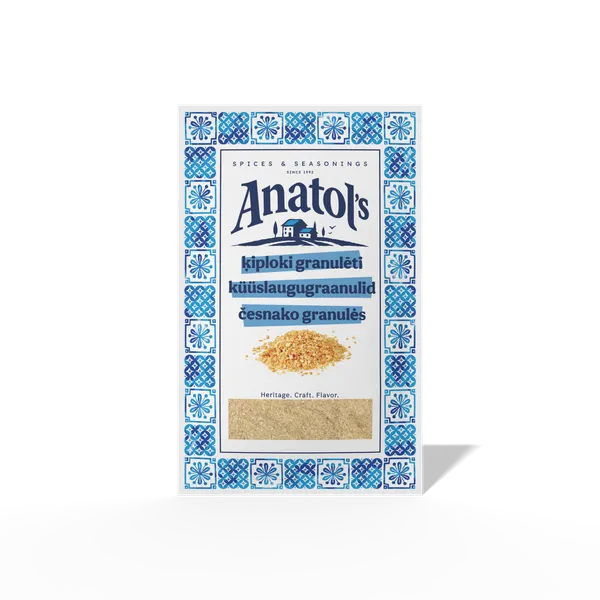 Ķiploki granulēti ANATOLS, 30g
