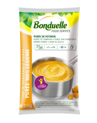 Ķirbju biezenis BONDUELLE, 2.5 kg