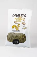 Ķirbju sēklas O!NUTS, lobītas, 150g