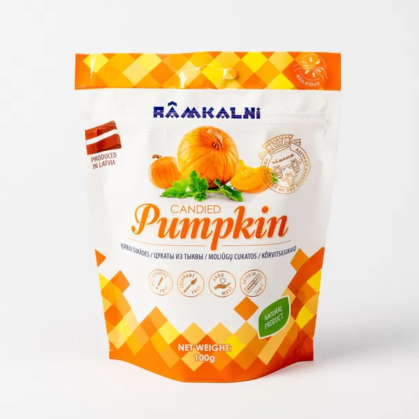 Ķirbju sukādes RĀMKALNI, 100g