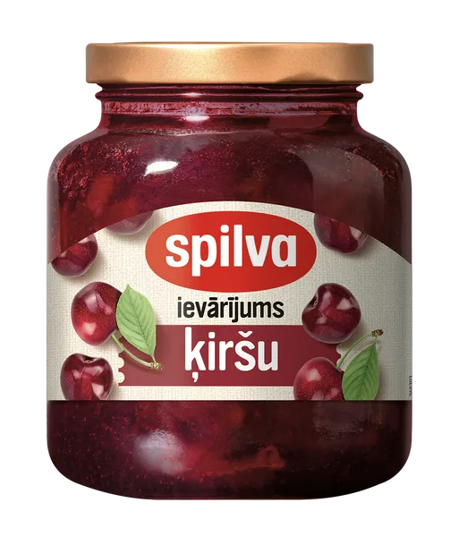 Ķiršu ievārījums SPILVA 380g