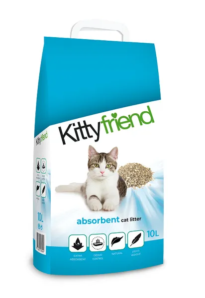 KITTY FRIEND BUDGET smiltis kaķiem 10L