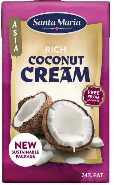 Kokosriekstu piens krēmveida 250ml, Santa Maria