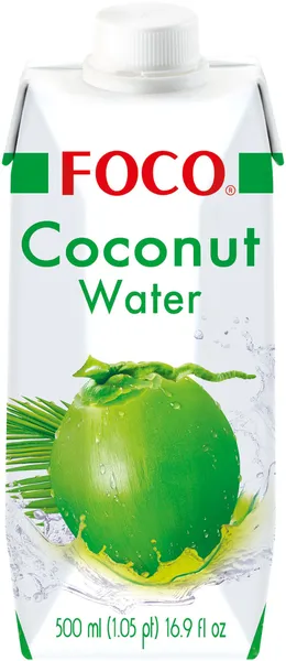 Kokosriekstu ūdens FOCO, 100%, 500ml