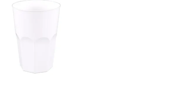 Kokteiļa glāze (depozīta) GOLD PLAST, PP, vairākkārt lietojama, balta, 420ml, H113.9mm, D83.28mm,