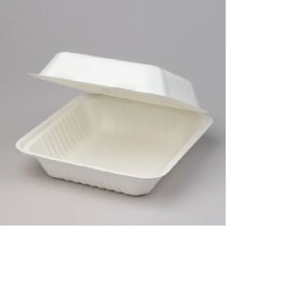 Kompostējamas cukurniedru kārbas 21,7x20,3x8cm BioBox, 1.85kg, 50gab