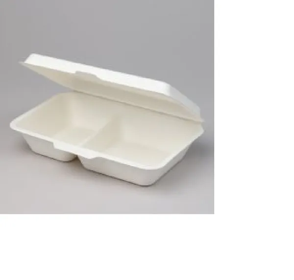 Kompostējamas cukurniedru kārbas 24x15,5x6,5cm BioBox, divdaļīgas, 1.6kg, 50gab