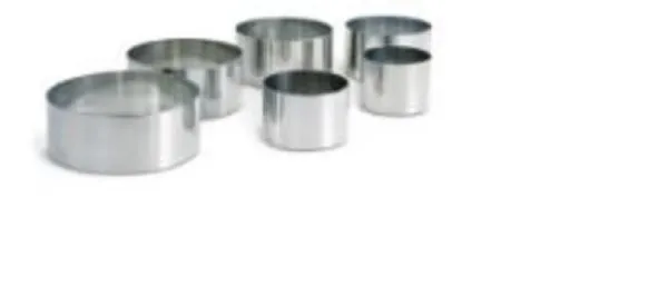 Konditorejas forma - gredzens, metāla, D 7 cm, H 6 cm