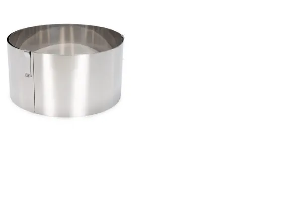 Konditorejas gredzens, regulējams, D 13-31cm, H 8cm