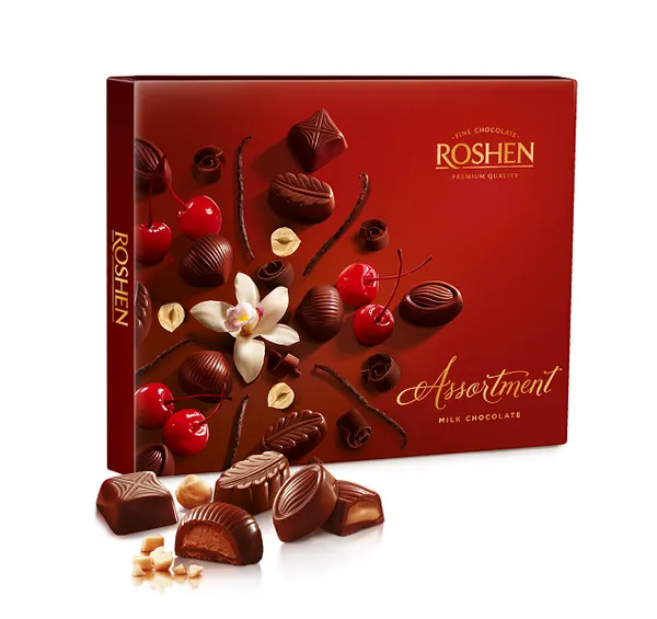 Konfekšu kaste Elegant ROSHEN 145g