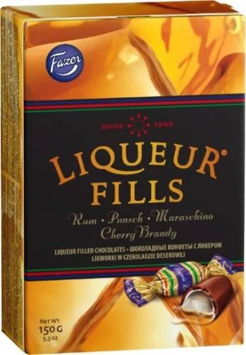 Konfektes FAZER Liqueuer Fills, 150g