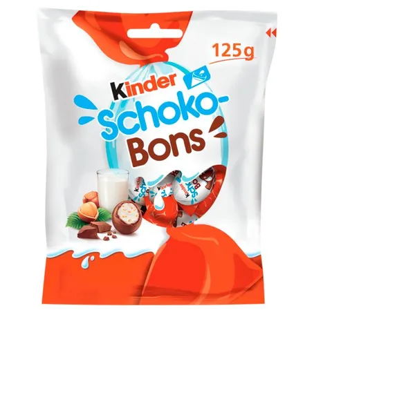 Konfektes KINDER SCHOKO-BONS,125g