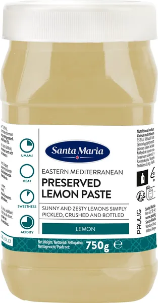 Konservētu citronu pasta 750g, Santa Maria