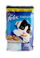 Konservi kaķiem FELIX Fantastic, ar vistu, 85g