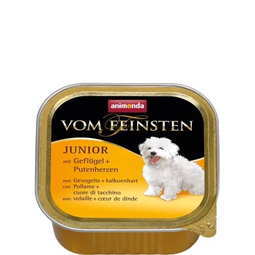 Konservi kucēniem ANIMONDA Juniors, putns, tītara sirds, 150g