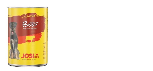 Konservi suņiem JOSERA JosiDog, ar liellopu mērcē, 415g