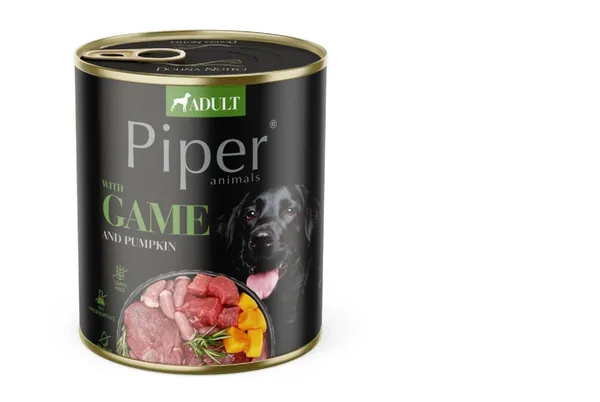 Barība suņiem Piper Medījums,ķirbis 0.8kg