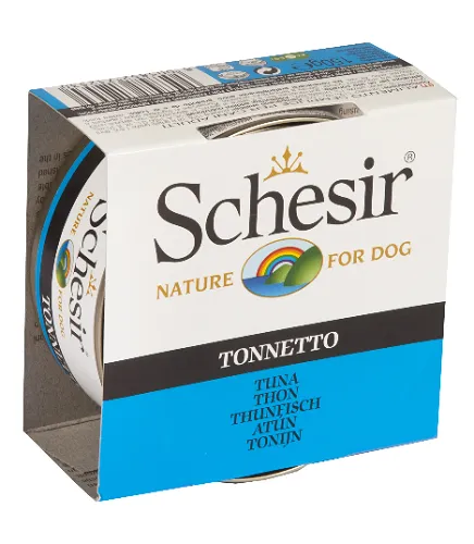 Konservi suņiem SCHESIR tuncis, 150g