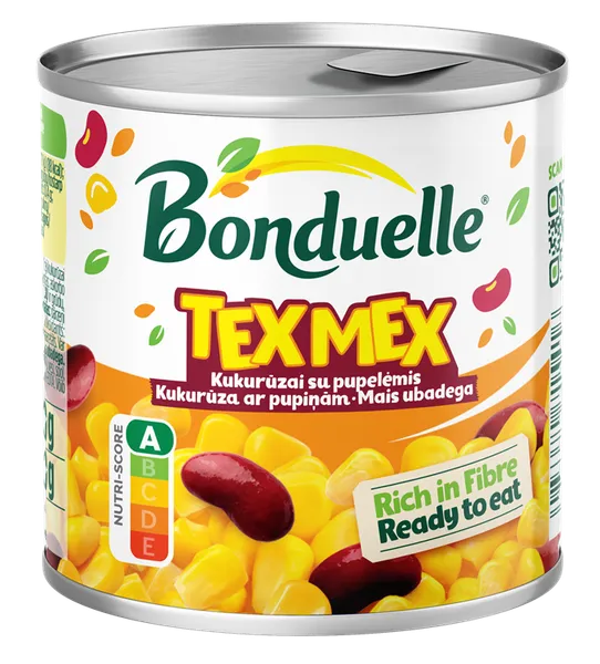 Kons.saldās kukurūzas un sarkano pupiņu maisījums BONDUELLE, 212ml