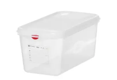 Konteiners GN 1/3, polipropilēna, 6L, caurspīdīgs, 325x176x(H)150mm, 873243