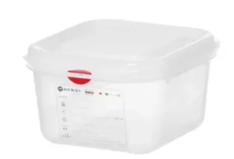 Konteiners GN 1/6, polipropilēna, 1,7L, caurspīdīgs, 176x162x(H)100mm, 873168