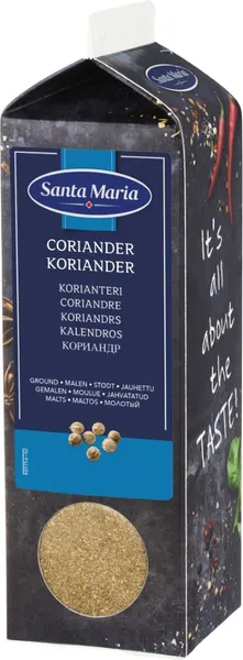 Koriandrs, malts, 355 g, Santa Maria, Tetrapaka
