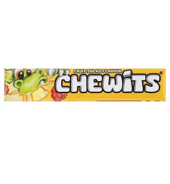 Košļājamās konfektes Chewits Fruit salad 30g