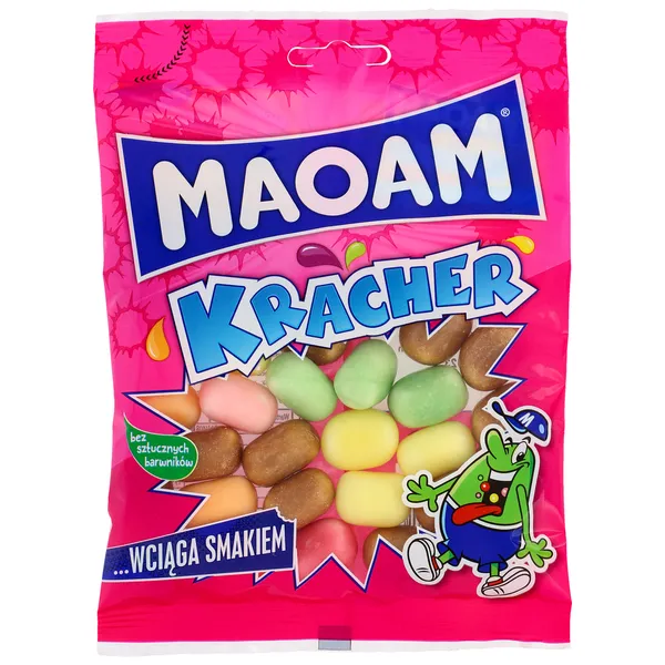 Košļājāmās konfektes MAOAM Kracher, 140g