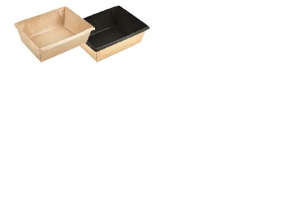 Kraft kartona kārba 250/b, 85x100x45mm, 250ml, melna, 0.47kg, 50gab