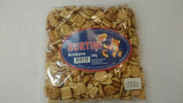 Krekeri Burtiņi, 300g