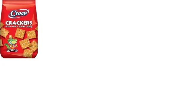 Krekeri CROCO ar sezamu un magonēm 100g