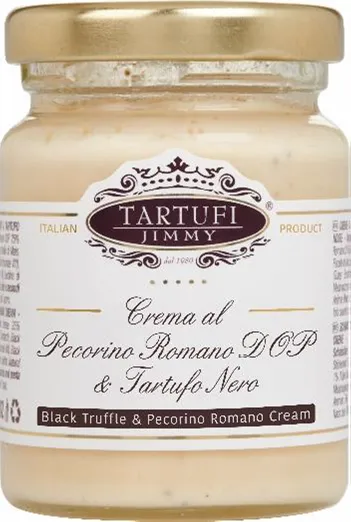 Krēms TARTUFI JIMMY, ar melno trifeli un Pecorino Romano sieru, 130g
