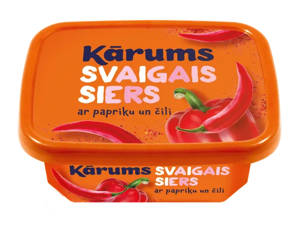 Krēmsiers KĀRUMS, ar papriku un čili, 175g
