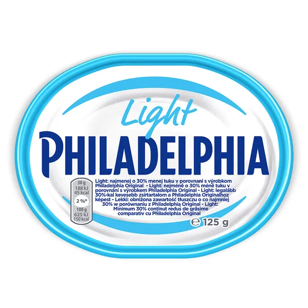 Krēmsiers PHILADELPHIA Light 125 g