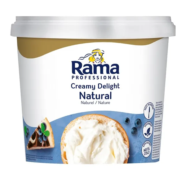 Krēmsiers RAMA Professional, Creamy delight, Natural, 1,5 kg