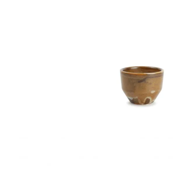 Krūze Escura, D 6cm, H 4.5cm, 0.07l, porcelāns, bēša krāsa